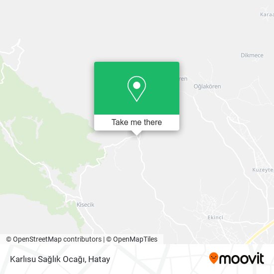 Karlısu Sağlık Ocağı map
