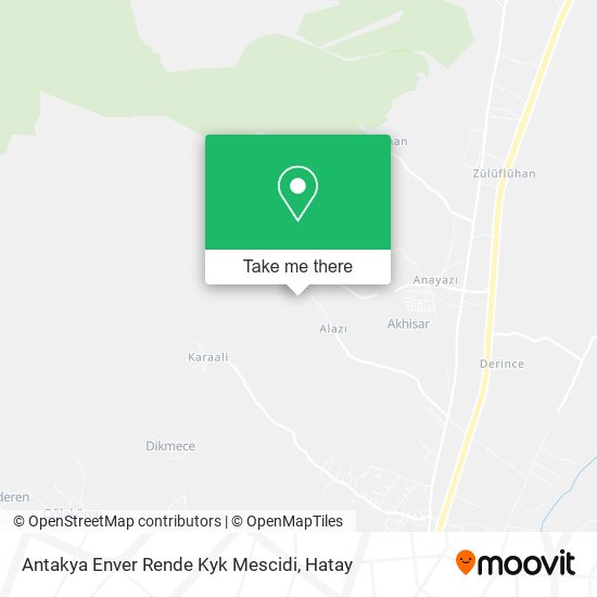 Antakya Enver Rende Kyk Mescidi map