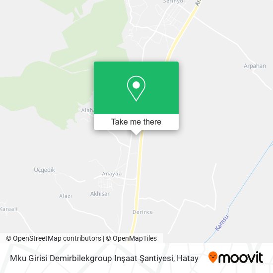 Mku Girisi Demirbilekgroup Inşaat Şantiyesi map
