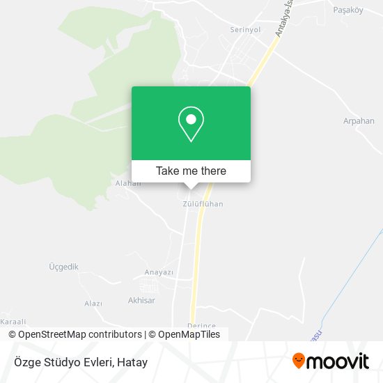 Özge Stüdyo Evleri map