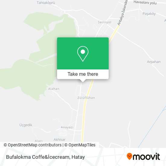 Bufalokma Coffe&İcecream map
