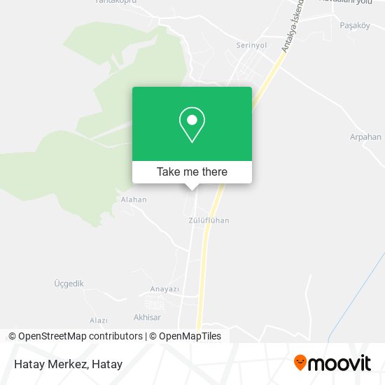 Hatay Merkez map