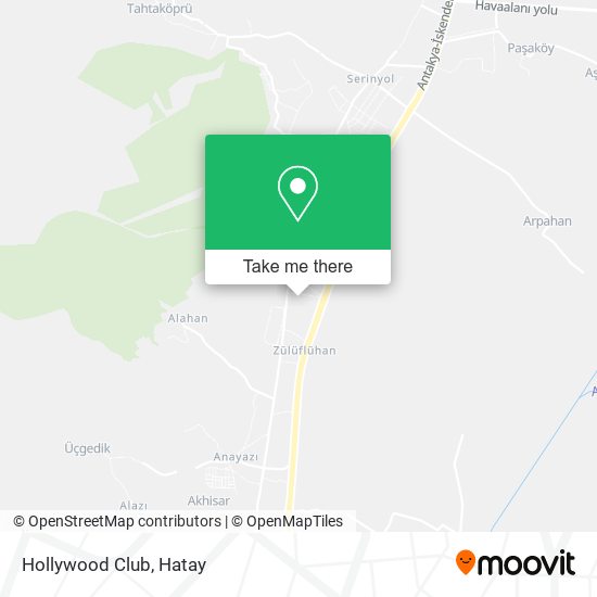 Hollywood Club map