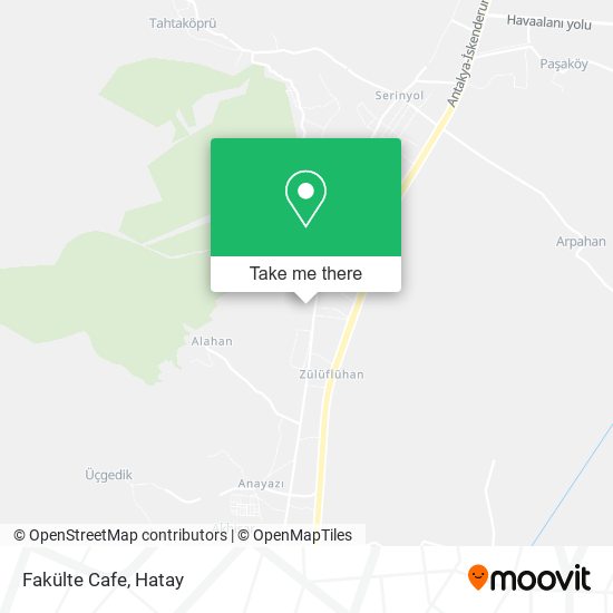 Fakülte Cafe map