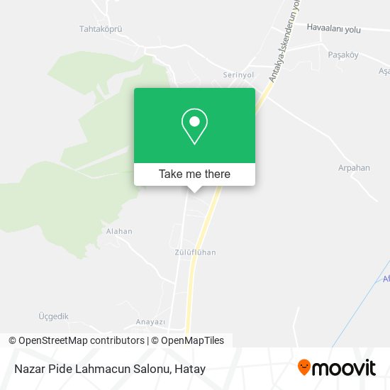 Nazar Pide Lahmacun Salonu map