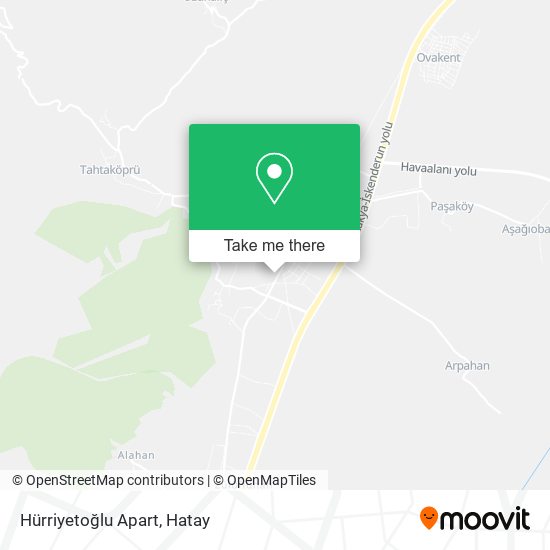 Hürriyetoğlu Apart map