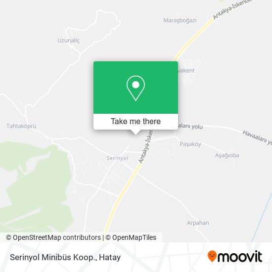 Serinyol Minibüs Koop. map