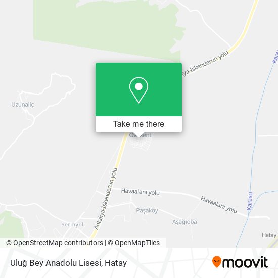 Uluğ Bey Anadolu Lisesi map