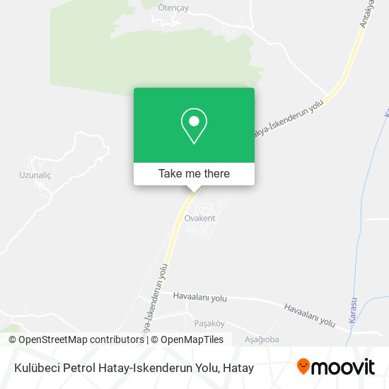 Kulübeci Petrol Hatay-Iskenderun Yolu map
