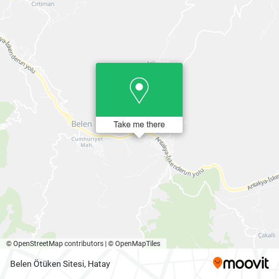 Belen Ötüken Sitesi map