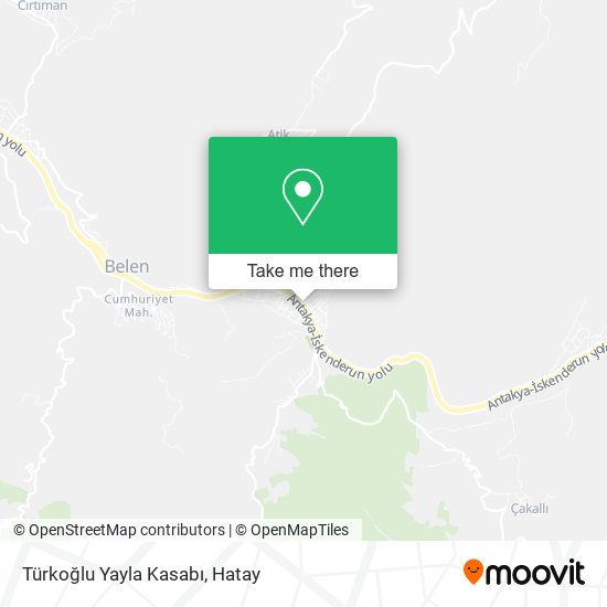 Türkoğlu Yayla Kasabı map