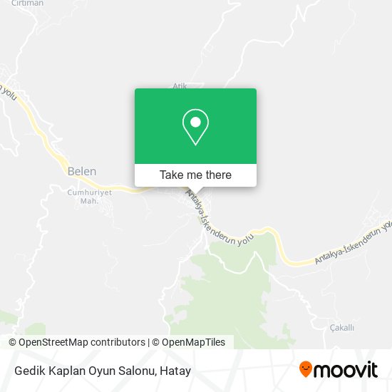 Gedik Kaplan Oyun Salonu map