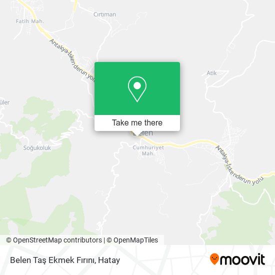 Belen Taş Ekmek Fırını map