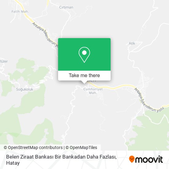 Belen Ziraat Bankası Bir Bankadan Daha Fazlası map