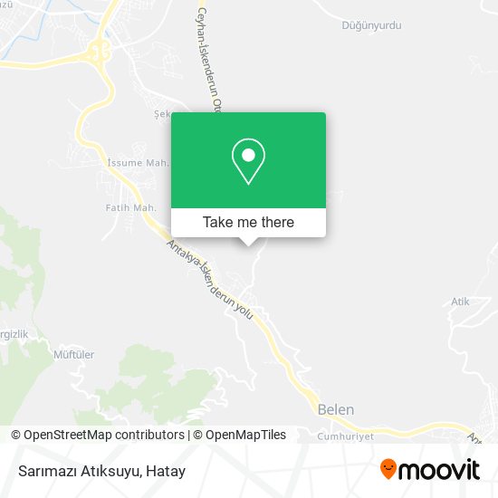 Sarımazı Atıksuyu map