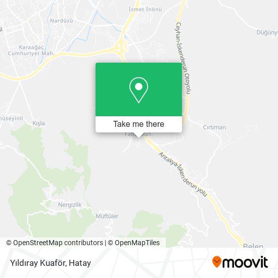 Yıldıray Kuaför map