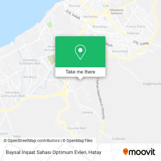 Baysal Inşaat Sahası Optimum Evleri map