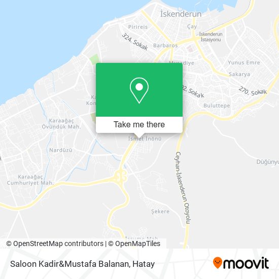 Saloon Kadir&Mustafa Balanan map