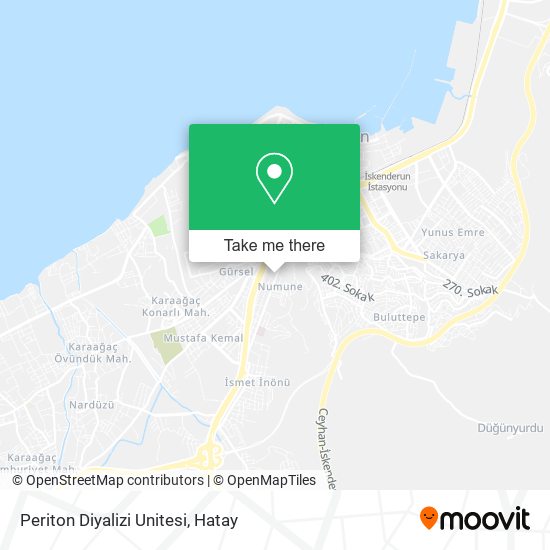 Periton Diyalizi Unitesi map