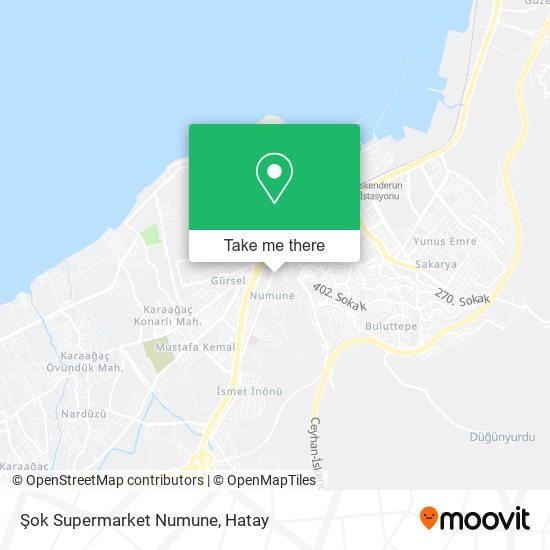 Şok Supermarket Numune map