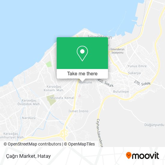 Çağrı Market map
