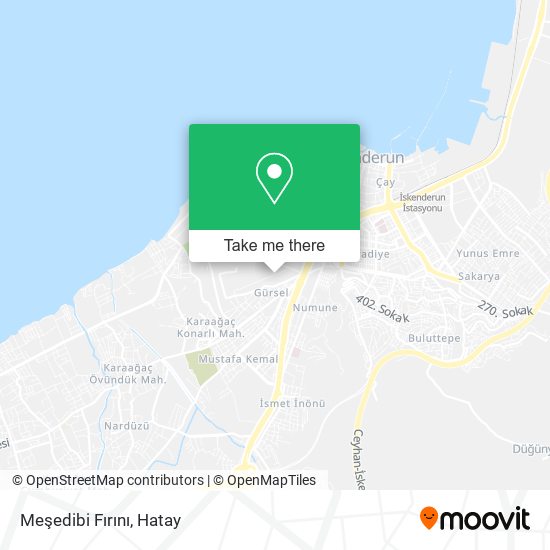 Meşedibi Fırını map