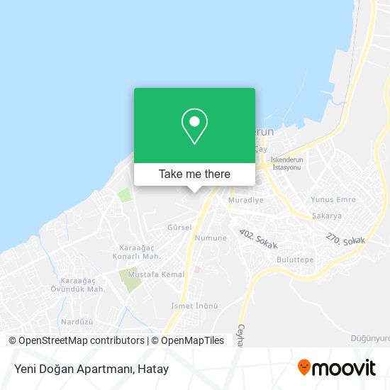 Yeni Doğan Apartmanı map