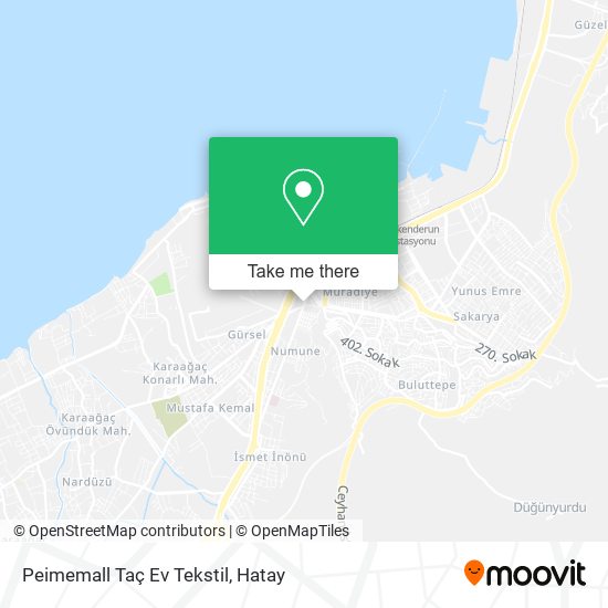 Peimemall Taç Ev Tekstil map