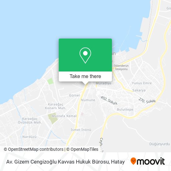 Av. Gizem Cengizoğlu Kavvas Hukuk Bürosu map