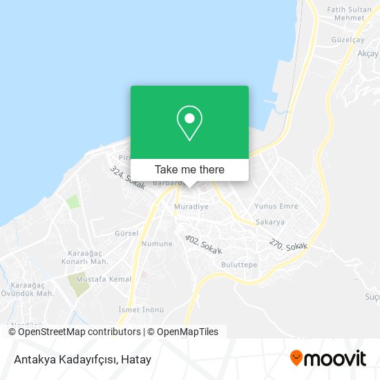 Antakya Kadayıfçısı map
