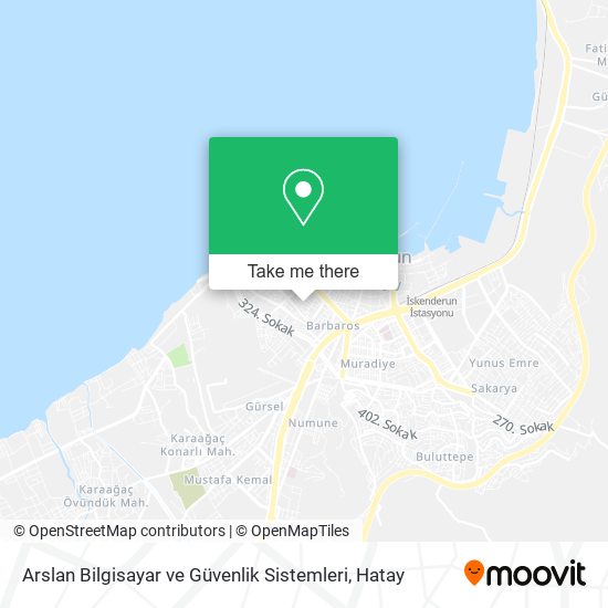Arslan Bilgisayar ve Güvenlik Sistemleri map