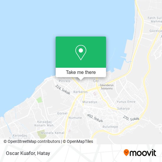 Oscar Kuafor map