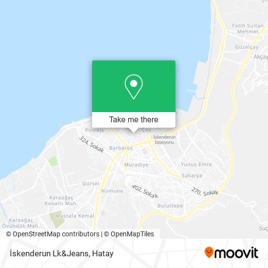 İskenderun Lk&Jeans map