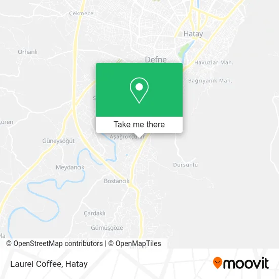 Laurel Coffee map