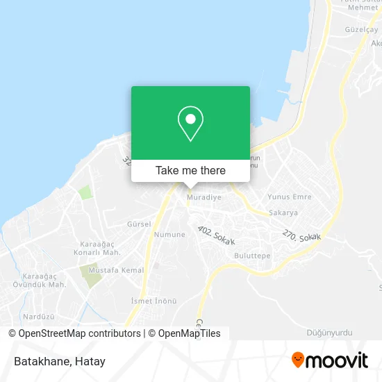 Batakhane map
