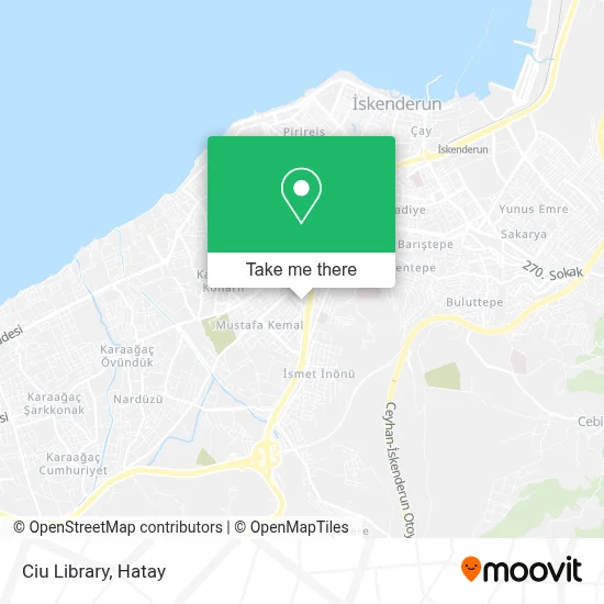 Ciu Library map