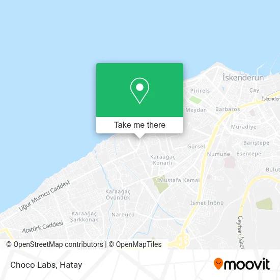 Choco Labs map