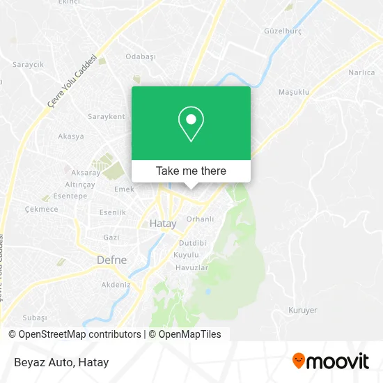 Beyaz Auto map