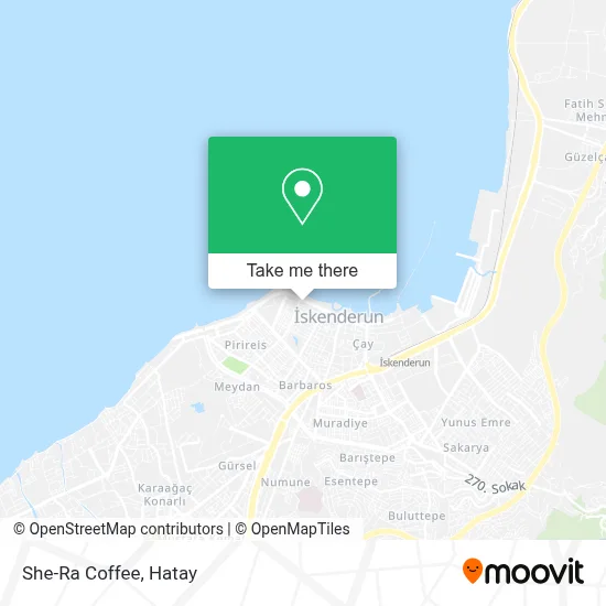She-Ra Coffee map
