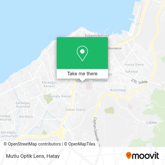 Mutlu Optik  Lens map
