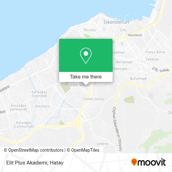 Elit Plus Akademi map