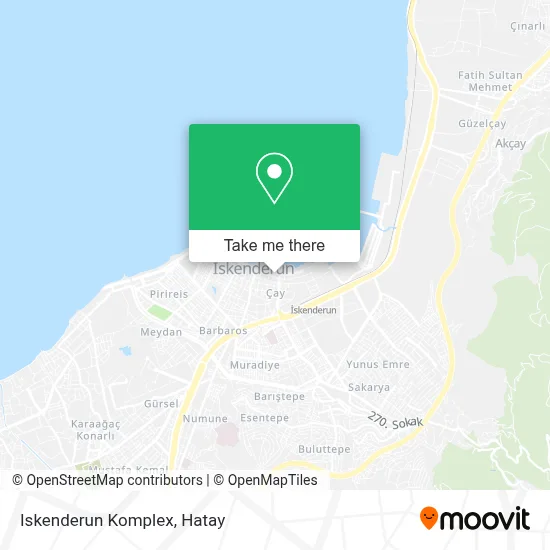 Iskenderun Komplex map