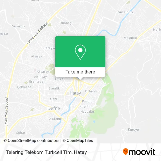 Telering Telekom Turkcell Tim map