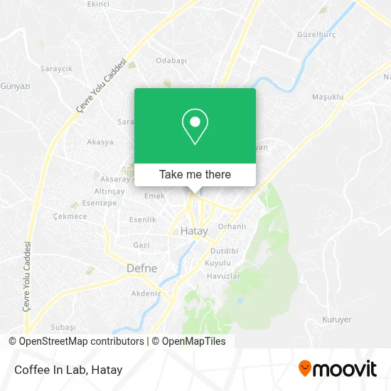 Coffee In Lab map