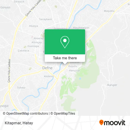 Kitapmar map
