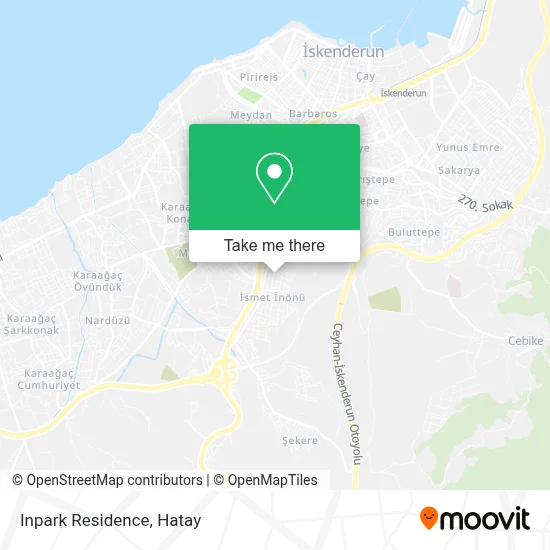 Inpark Residence map