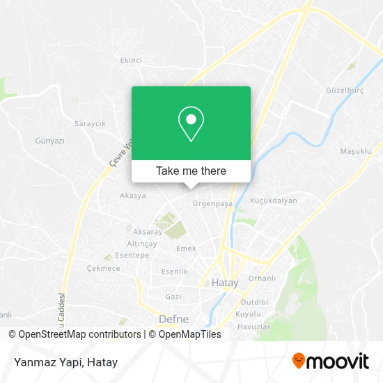 Yanmaz Yapi map