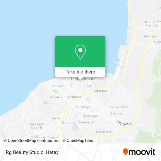 Rg Beauty Studio map