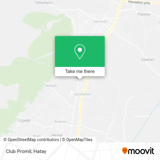 Club Promil map