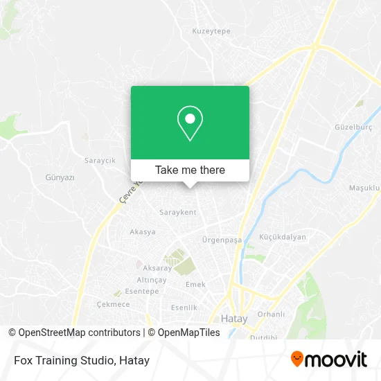 Fox Training Studio map